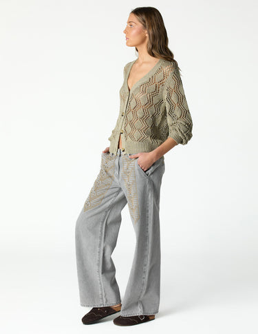 SHIMMER KNIT JACKET