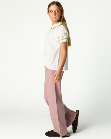 PANTALÓN "NN" BORDADO MORA