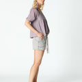 GREY POCKET SHORTS