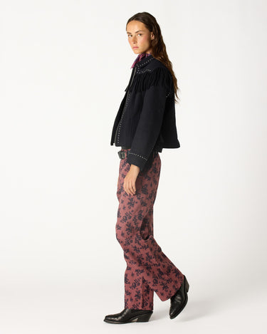 CHAQUETA FLECOS TACHAS