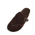 ZUECO TACHAS MARRÓN