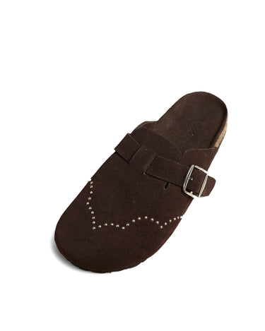 ZUECO TACHAS MARRÓN