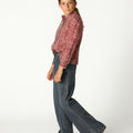 CAMISA JARETAS TOILE BURGUNDY