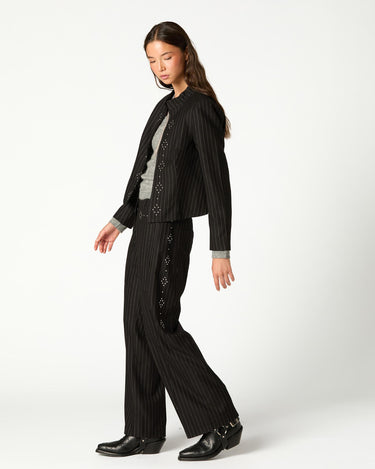CHAQUETA RAYA DIPLOMATICA TACHA BLACK