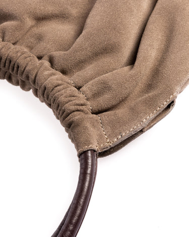 SUEDE FRINGED MOLE BAG