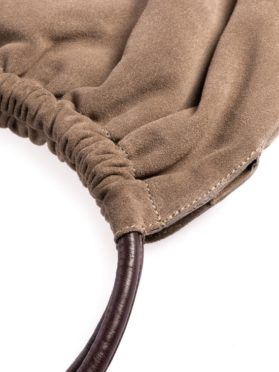 SUEDE FRINGED MOLE BAG