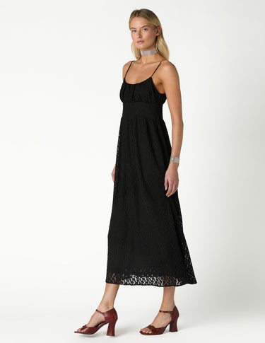 BLACK LACE DRESS