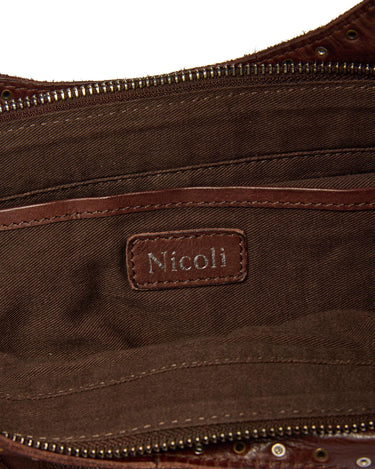 BOLSO MIX TACHAS BROWN