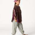 EMBROIDERED PONCHO