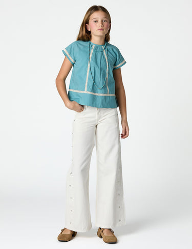 LACE POND SHORT SLEEVE SHIRT