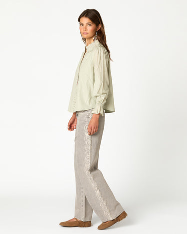 CAMISA TACHAS SAGE