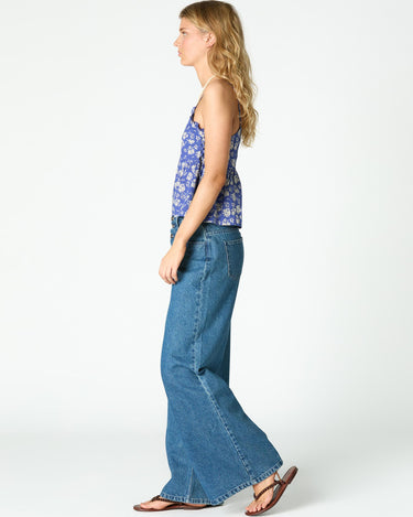 WAVE PRINT CAMISOLE TOP