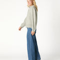 JERSEY CUELLO MAO CREMALLERA LIGHT GREY