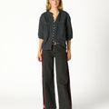 PANTALÓN CINTA TERCIOPELO BLACK