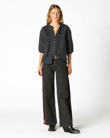 PANTALÓN CINTA TERCIOPELO BLACK