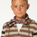 CHAQUETA PUNTO RAYA BROWN
