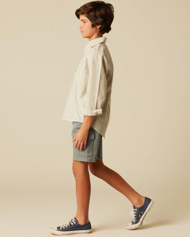 FRENCH STRIPES GREY SHIRT