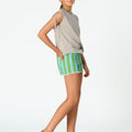 SHORT BLUE STRIPE