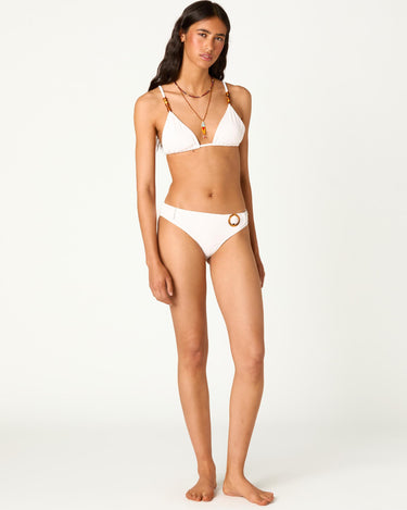 CAREY WHITE BIKINI TOP