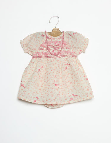 BAMBOO NEST DRESS PINK