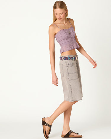 OVERCAST RUCHED TOP