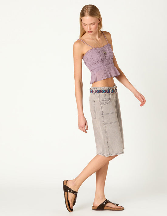 OVERCAST RUCHED TOP