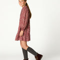 VESTIDO TOILE BURGUNDY
