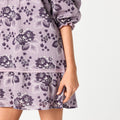 OVERCAST VINTAGE PRINT DRESS