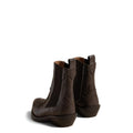 BROWN COWBOY ANKLE BOOT