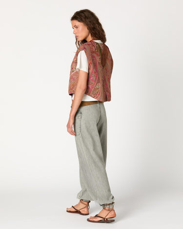 PAISLEY TASSEL VEST