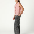 BLOOM PINK RUFFLE TOP