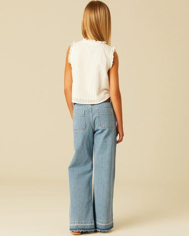 WHITE WRAP SHIRT