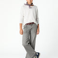 WHITE LONG SLEEVE T-SHIRT