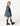 VESTIDO NIDO NIGHT GARDEN BLUE