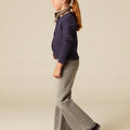 BLUEBERRY POINTELLE T-SHIRT