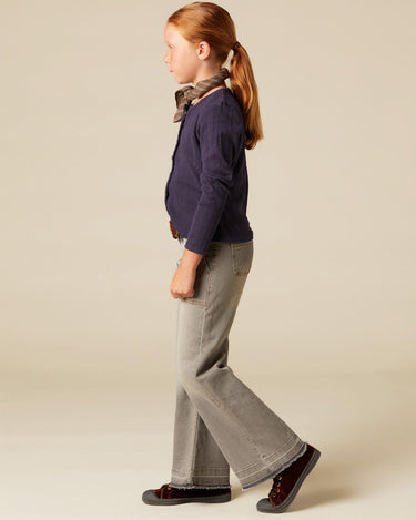BLUEBERRY POINTELLE T-SHIRT