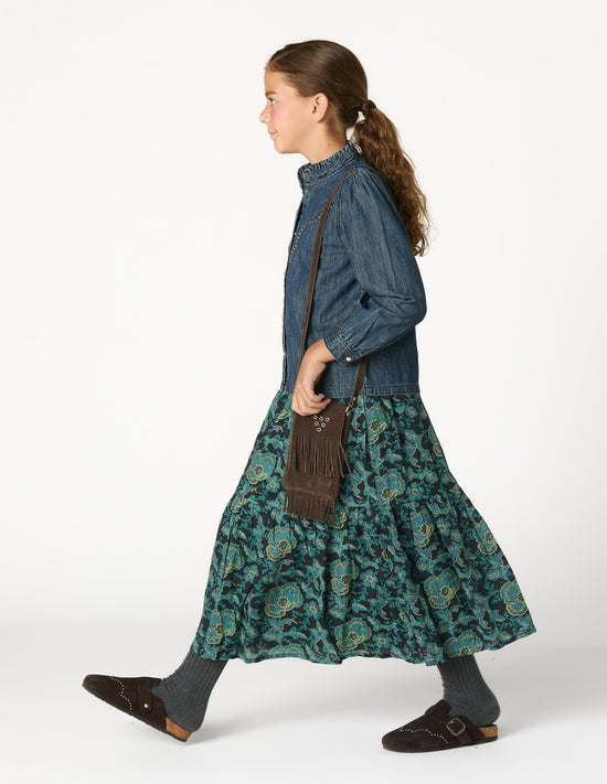 FALDA VOLANTE WILD BLUE