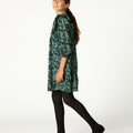VESTIDO MANGA VOLANTE WILD BLUE