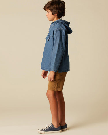 DENIM SWEATSHIRT
