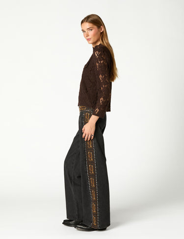 CAMISA LACE MARRON