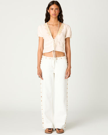 PANTALON DENIM CONCHAS