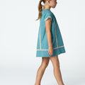 LACE STRAP DRESS POND