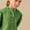 GREEN SHIRT GATHERS