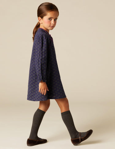 POPPY DARK BLUE DRESS