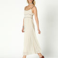 ECRU LACE DRESS
