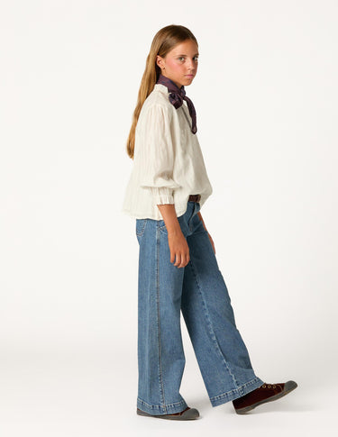 PANTALÓN "NN" BORDADO BLUE