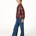 BLACKBERRY CHECK EMBROIDERED SHIRT