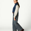 CHALECO CUELLO VUELTO MIDNIGHT