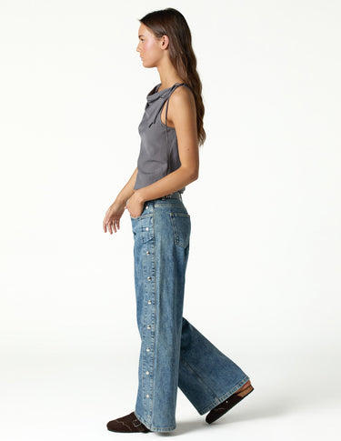 ANTHRACITE SHOULDER TOP