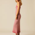 BICOLOR KNIT DRESS